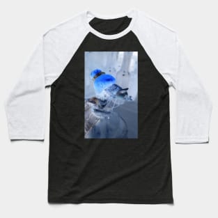 At Midnight (negative) Baseball T-Shirt